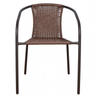 ΠΟΛΥΘΡΟΝΑ ΚΑΡΕΚΛΑ CAMEL HM5015.02 ΚΑΦΕ ΜΕΤΑΛΛΙΚΗ ΜΕ WICKER ΚΑΦΕ 48x48-53x72 cm ΠΟΛΥΘΡΟΝΑ ΚΑΡΕΚΛΑ CAMEL HM5015.02 ΚΑΦΕ ΜΕΤΑΛΛΙΚΗ ΜΕ WICKER ΚΑΦΕ 48x48-53x72 cm