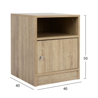 ΚΟΜΟΔΙΝΟ ΜΕΛΑΜΙΝΗΣ MALORY HM2205.02 SONAMA 40x40x50 ΚΟΜΟΔΙΝΟ ΜΕΛΑΜΙΝΗΣ MALORY HM2205.02 SONAMA 40x40x50