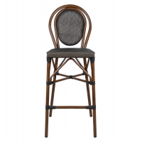ΣΚΑΜΠΟ ΑΛΟΥΜΙΝΙΟΥ AZARIA HM5059 BAMBOO LOOK ΚΑΦΕ ΜΕ TEXTLINE 44x52x115Υεκ