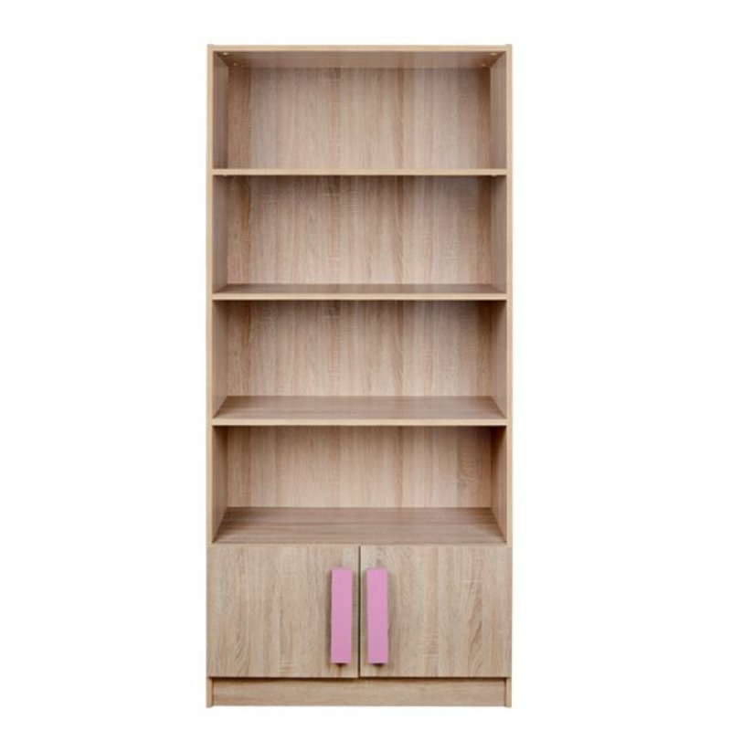 ΒΙΒΛΙΟΘΗΚΗ PLAYROOM SONAMA-ΡΟΖ HM10146.03 80X35X180εκ.