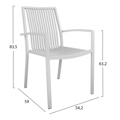 ΠΟΛΥΘΡΟΝΑ ΑΛΟΥΜΙΝΙΟΥ BRONCA HM5130.01 ΛΕΥΚΗ 54,2x59x83,5Υεκ. ΠΟΛΥΘΡΟΝΑ ΑΛΟΥΜΙΝΙΟΥ BRONCA HM5130.01 ΛΕΥΚΗ 54,2x59x83,5Υεκ.