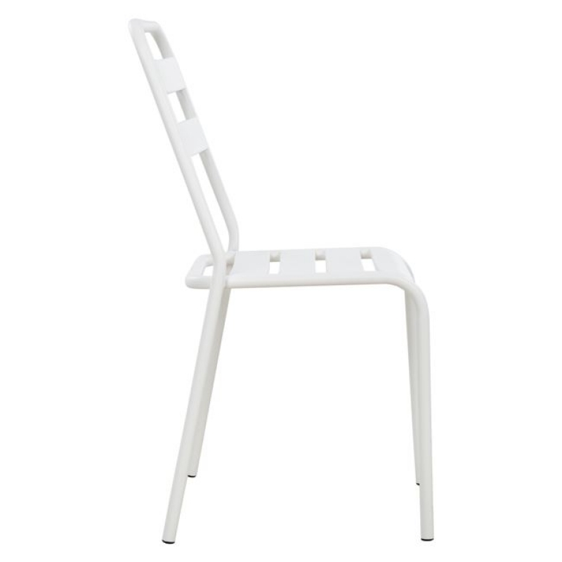 ΚΑΡΕΚΛΑ ΜΕΤΑΛΛΙΚΗ ΛΕΥΚΗ ΜΑΤ JASON HM5177.02 43x50x86cm ΚΑΡΕΚΛΑ ΜΕΤΑΛΛΙΚΗ ΛΕΥΚΗ ΜΑΤ JASON HM5177.02 43x50x86cm