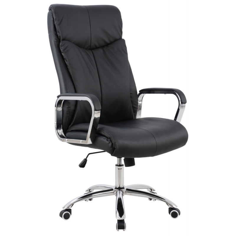 ΚΑΡΕΚΛΑ ΓΡΑΦΕΙΟΥ SHASHI HM1093.01 ΜΑΥΡΟ PU 63x80x118-126Υ ΚΑΡΕΚΛΑ ΓΡΑΦΕΙΟΥ SHASHI HM1093.01 ΜΑΥΡΟ PU 63x80x118-126Υ