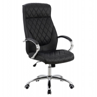 ΚΑΡΕΚΛΑ ΓΡΑΦΕΙΟΥ SHALY HM1098.01 PU ΣΕ ΜΑΥΡΟ 62x80x125Υεκ