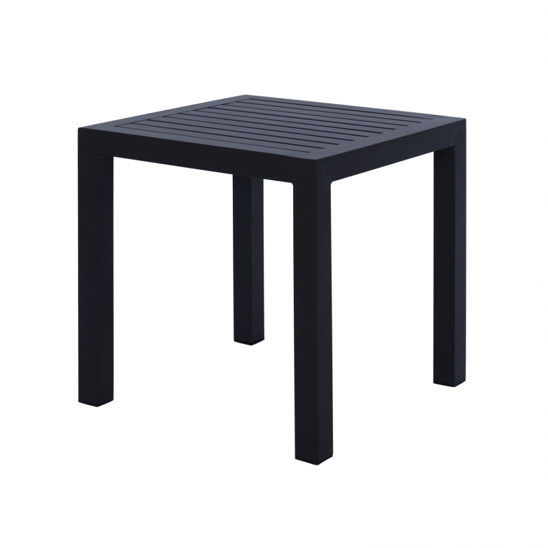 ΤΡΑΠΕΖΙ ΑΛΟΥΜΙΝΙΟΥ QIANA HM5402.02 ΓΚΡΙ 45x45x45,5Υ εκ. ΤΡΑΠΕΖΙ ΑΛΟΥΜΙΝΙΟΥ QIANA HM5402.02 ΓΚΡΙ 45x45x45,5Υ εκ.