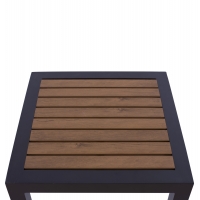 ΤΡΑΠΕΖΙ ΑΛΟΥΜΙΝΙΟΥ SABRA HM5403.02 ΓΚΡΙ ΜΕ POLYWOOD 45Χ45X45,5Yεκ. ΤΡΑΠΕΖΙ ΑΛΟΥΜΙΝΙΟΥ SABRA HM5403.02 ΓΚΡΙ ΜΕ POLYWOOD 45Χ45X45,5Yεκ.