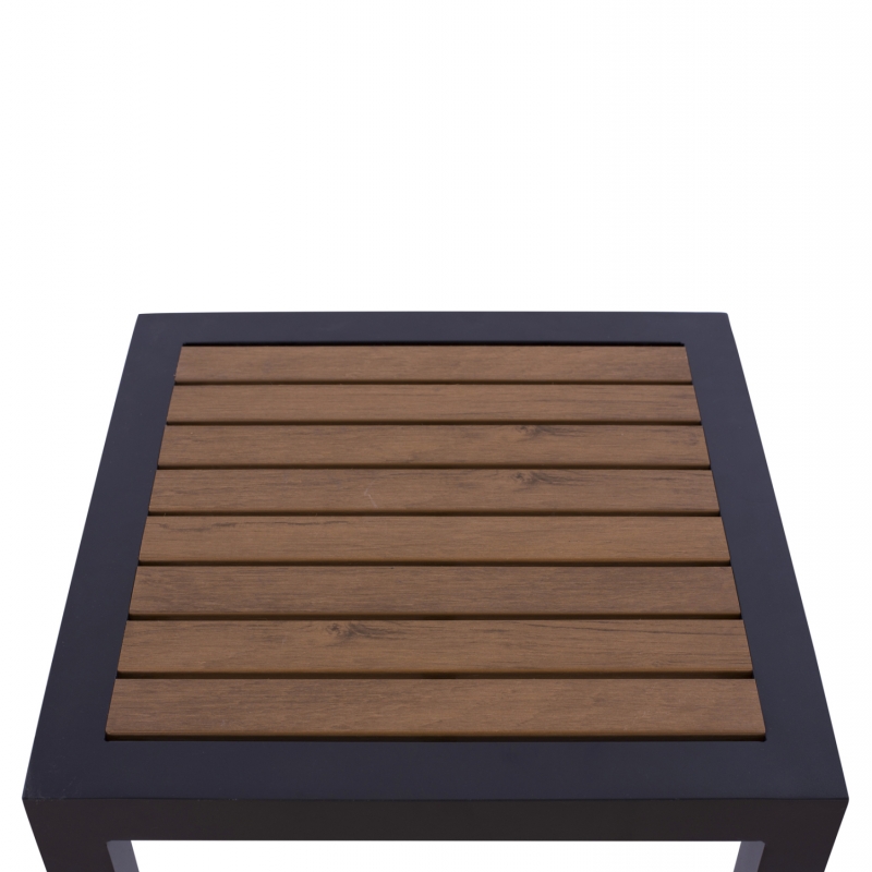 ΤΡΑΠΕΖΙ ΑΛΟΥΜΙΝΙΟΥ SABRA HM5403.02 ΓΚΡΙ ΜΕ POLYWOOD 45Χ45X45,5Yεκ. ΤΡΑΠΕΖΙ ΑΛΟΥΜΙΝΙΟΥ SABRA HM5403.02 ΓΚΡΙ ΜΕ POLYWOOD 45Χ45X45,5Yεκ.