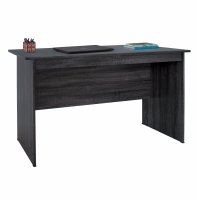 ΓΡΑΦΕΙΟ ΜΕΛΑΜΙΝΗΣ HAYDEN 120x71x74,5 HM2285.01 ΣΕ ΑΝΘΡΑΚΙ ΧΡΩΜΑ