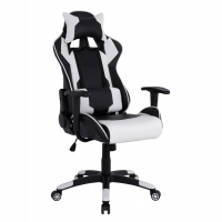 ΠΟΛΥΘΡΟΝΑ GAMING DARIUS HM1072.04 ΜΑΥΡΗ-ΛΕΥΚΗ 66,5x70x(122-129) cm ΠΟΛΥΘΡΟΝΑ GAMING DARIUS HM1072.04 ΜΑΥΡΗ-ΛΕΥΚΗ 66,5x70x(122-129) cm