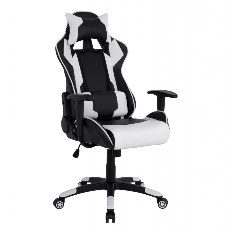 ΠΟΛΥΘΡΟΝΑ GAMING DARIUS HM1072.04 ΜΑΥΡΗ-ΛΕΥΚΗ 66,5x70x(122-129) cm ΠΟΛΥΘΡΟΝΑ GAMING DARIUS HM1072.04 ΜΑΥΡΗ-ΛΕΥΚΗ 66,5x70x(122-129) cm