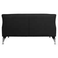 ΚΑΝΑΠΕΣ 2ΘΕΣΙΟΣ KIANA HM3122.21 ΜΕ ΜΑΥΡΟ PU 130x75x71 εκ.