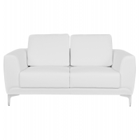 ΚΑΝΑΠΕΣ 2ΘΕΣΙΟΣ KΕΝΖΙΕ HM3121.22 ΜΕ ΛΕΥΚΟ PU 142x81x81 εκ.