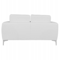 ΚΑΝΑΠΕΣ 2ΘΕΣΙΟΣ KΕΝΖΙΕ HM3121.22 ΜΕ ΛΕΥΚΟ PU 142x81x81 εκ.