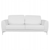 ΚΑΝΑΠΕΣ 3ΘΕΣΙΟΣ KENZIE HM3121.32 ΜΕ ΛΕΥΚΟ PU 190x81x81 εκ.