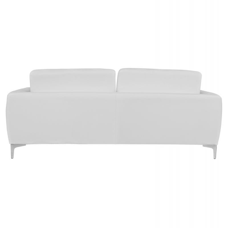 ΚΑΝΑΠΕΣ 3ΘΕΣΙΟΣ KENZIE HM3121.32 ΜΕ ΛΕΥΚΟ PU 190x81x81 εκ.