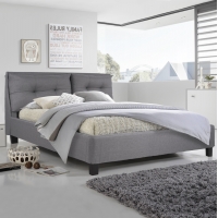 ΚΡΕΒΑΤΙ BILLIE 160x200 εκ. ΜΕ ΥΦΑΣΜΑ ΓΚΡΙ HM551.05 ΚΡΕΒΑΤΙ BILLIE 160x200 εκ. ΜΕ ΥΦΑΣΜΑ ΓΚΡΙ HM551.05
