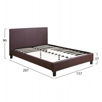 ΚΡΕΒΑΤΙ BECCA 150x200 εκ.
ΜΕ PU ΚΑΦΕ HM553.02 ΚΡΕΒΑΤΙ BECCA 150x200 εκ.
ΜΕ PU ΚΑΦΕ HM553.02