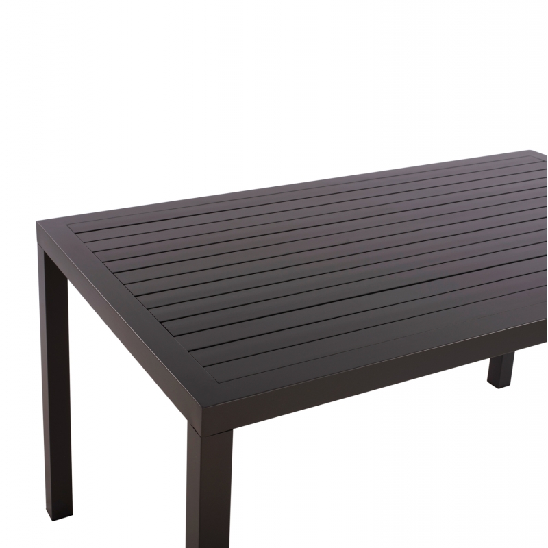 ΤΡΑΠΕΖΙ ΤΡΑΠΕΖΑΡΙΑΣ ΑΛΟΥΜΙΝΙΟΥ SAHIRA HM5571.02 ΑΝΘΡΑΚΙ 140Χ80X75,5Υεκ. ΤΡΑΠΕΖΙ ΤΡΑΠΕΖΑΡΙΑΣ ΑΛΟΥΜΙΝΙΟΥ SAHIRA HM5571.02 ΑΝΘΡΑΚΙ 140Χ80X75,5Υεκ.