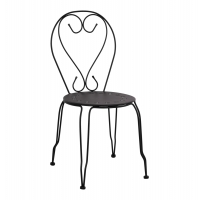 ΚΑΡΕΚΛΑ ΜΕΤΑΛΛΙΚΗ AMORE ΜΑΥΡΗ 42x48x90 εκ. HM5007.11 ΚΑΡΕΚΛΑ ΜΕΤΑΛΛΙΚΗ AMORE ΜΑΥΡΗ 42x48x90 εκ. HM5007.11