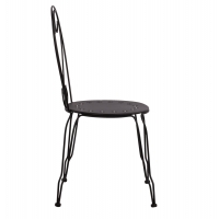 ΚΑΡΕΚΛΑ ΜΕΤΑΛΛΙΚΗ AMORE ΜΑΥΡΗ 42x48x90 εκ. HM5007.11 ΚΑΡΕΚΛΑ ΜΕΤΑΛΛΙΚΗ AMORE ΜΑΥΡΗ 42x48x90 εκ. HM5007.11