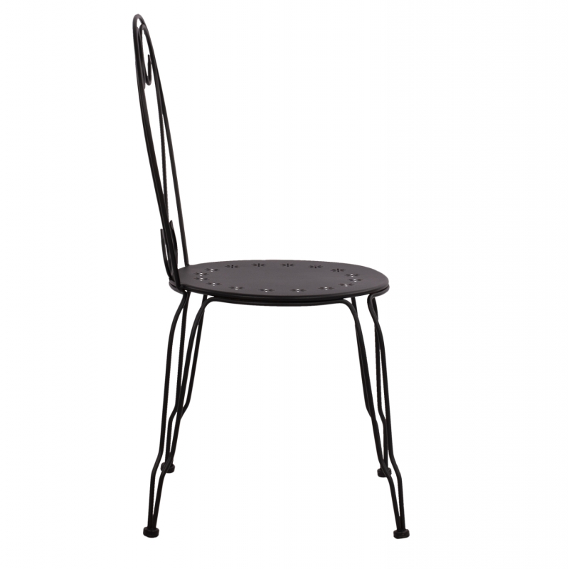 ΚΑΡΕΚΛΑ ΜΕΤΑΛΛΙΚΗ AMORE ΜΑΥΡΗ 42x48x90 εκ. HM5007.11 ΚΑΡΕΚΛΑ ΜΕΤΑΛΛΙΚΗ AMORE ΜΑΥΡΗ 42x48x90 εκ. HM5007.11