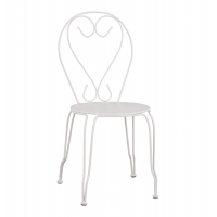 ΚΑΡΕΚΛΑ ΜΕΤΑΛΛΙΚΗ AMORE ΛΕΥΚΗ 42x48x90 εκ. HM5007.12 ΚΑΡΕΚΛΑ ΜΕΤΑΛΛΙΚΗ AMORE ΛΕΥΚΗ 42x48x90 εκ. HM5007.12