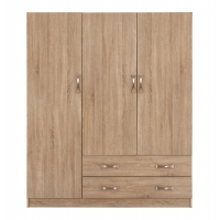 ΝΤΟΥΛΑΠΑ 3ΦΥΛΛΗ CARLY HM384.02 ΜΕ ΔΥΟ ΣΥΡΤΑΡΙΑ SONAMA 150X55Χ180Υεκ.