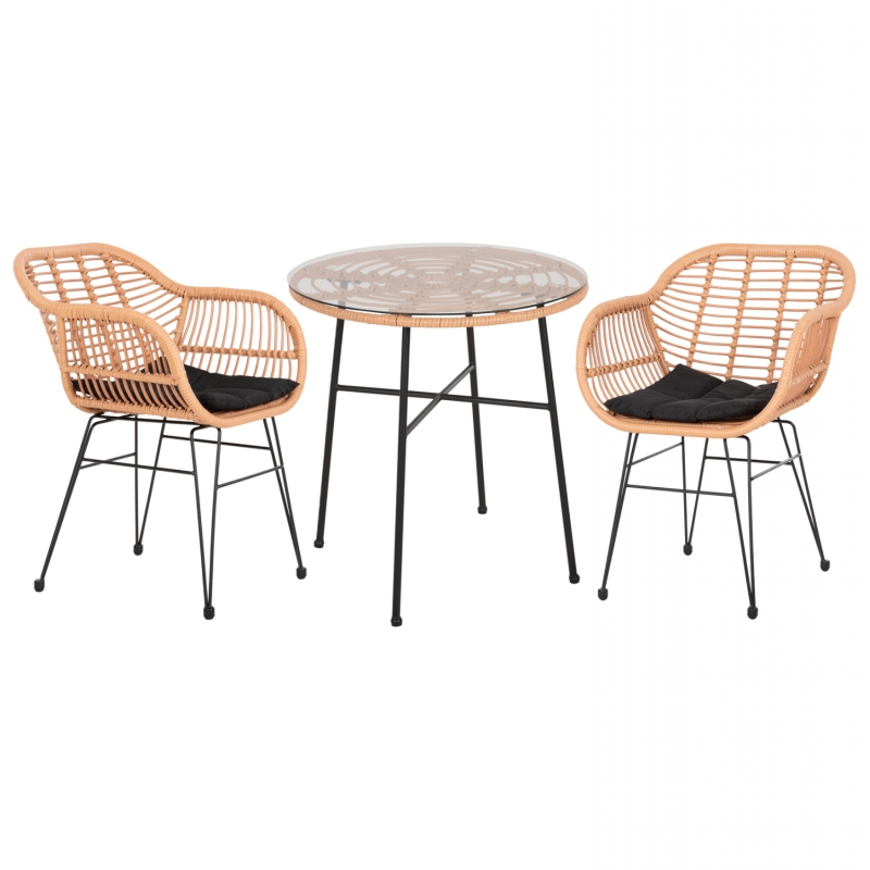 ΣΕΤ ΕΞΩΤΕΡΙΚΟΥ ΧΩΡΟΥ 3ΤΜΧ ALLEGRA HM10476 WICKER ΜΠΕΖ-ΜΕΤΑΛΛΟ ΜΑΥΡΟ ΣΕΤ ΕΞΩΤΕΡΙΚΟΥ ΧΩΡΟΥ 3ΤΜΧ ALLEGRA HM10476 WICKER ΜΠΕΖ-ΜΕΤΑΛΛΟ ΜΑΥΡΟ