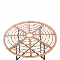 ΣΕΤ ΕΞΩΤΕΡΙΚΟΥ ΧΩΡΟΥ 3ΤΜΧ ALLEGRA HM10477 WICKER ΜΠΕΖ-ΜΕΤΑΛΛΟ ΜΑΥΡΟ ΣΕΤ ΕΞΩΤΕΡΙΚΟΥ ΧΩΡΟΥ 3ΤΜΧ ALLEGRA HM10477 WICKER ΜΠΕΖ-ΜΕΤΑΛΛΟ ΜΑΥΡΟ
