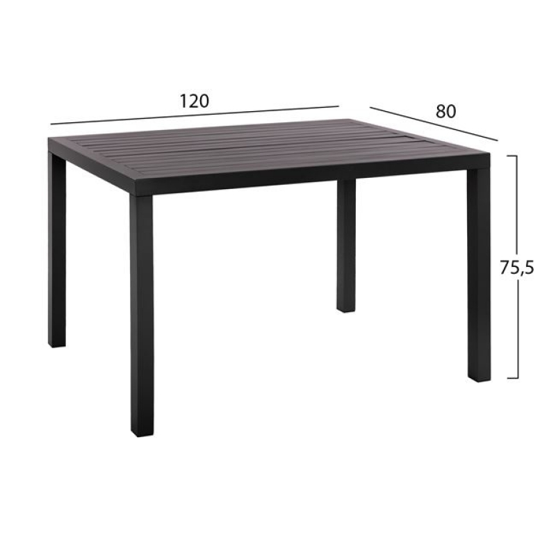 ΣΕΤ 5ΤΜΧ HM10525 ΜΕ ΤΡΑΠΕΖΙ ΑΛΟΥΜΙΝΙΟΥ ΑΝΘΡΑΚΙ 120Χ80Χ75.5Υ & 4 ΠΟΛΥΘΡΟΝΕΣ LEON ΓΚΡΙ ΣΕΤ 5ΤΜΧ HM10525 ΜΕ ΤΡΑΠΕΖΙ ΑΛΟΥΜΙΝΙΟΥ ΑΝΘΡΑΚΙ 120Χ80Χ75.5Υ & 4 ΠΟΛΥΘΡΟΝΕΣ LEON ΓΚΡΙ