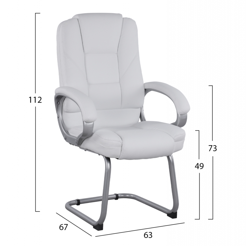 ΚΑΡΕΚΛΑ DHARA ΜΕ PU ΛΕΥΚΟ SORA HM1144.02 63Χ67Χ112 ΕΚ ΚΑΡΕΚΛΑ DHARA ΜΕ PU ΛΕΥΚΟ SORA HM1144.02 63Χ67Χ112 ΕΚ