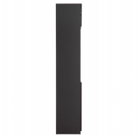 ΒΙΒΛΙΟΘΗΚΗ ΓΡΑΦΕΙΟΥ ΕΠΑΓΓΕΛΜΑΤΙΚΗ ROSEWOOD HM2089 ΜΕΛΑΜΙΝΗ ΓΚΡΙ-WENGE 80Χ40Χ200Υεκ.