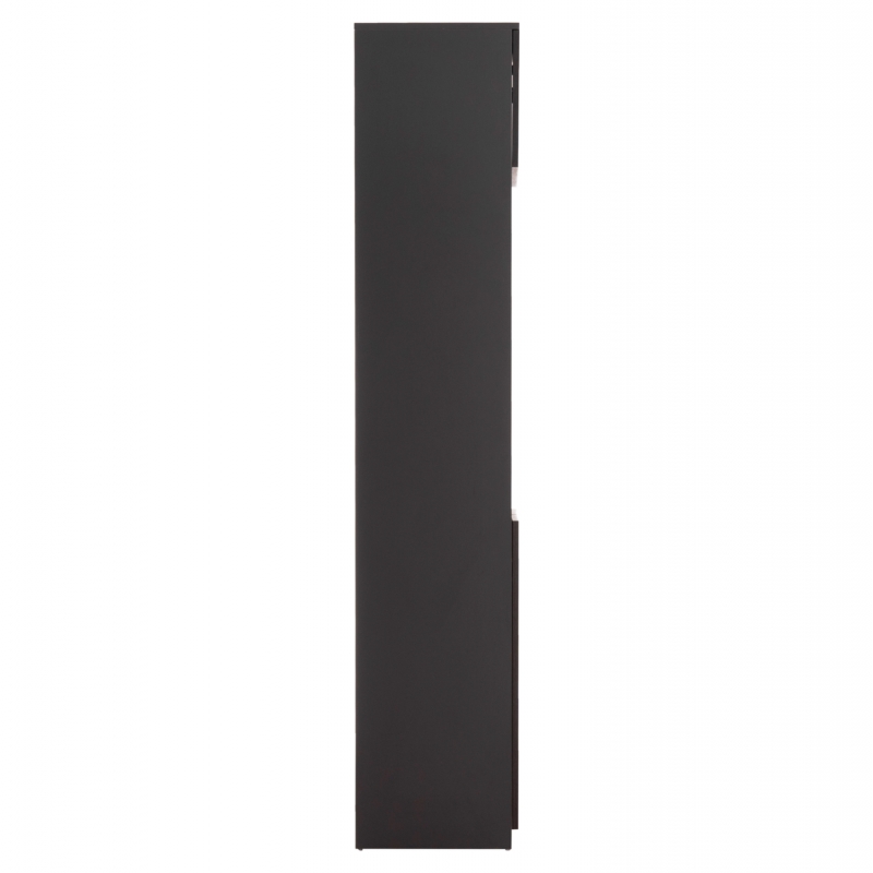 ΒΙΒΛΙΟΘΗΚΗ ΓΡΑΦΕΙΟΥ ΕΠΑΓΓΕΛΜΑΤΙΚΗ ROSEWOOD HM2089 ΜΕΛΑΜΙΝΗ ΓΚΡΙ-WENGE 80Χ40Χ200Υεκ.