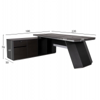 ΓΡΑΦΕΙΟ ΕΠΑΓΓΕΛΜΑΤΙΚΟ ΑΡΙΣΤΕΡΗ ΓΩΝΙΑ ROSEWOOD HM2083L 220X180X76Υεκ. ΓΡΑΦΕΙΟ ΕΠΑΓΓΕΛΜΑΤΙΚΟ ΑΡΙΣΤΕΡΗ ΓΩΝΙΑ ROSEWOOD HM2083L 220X180X76Υεκ.