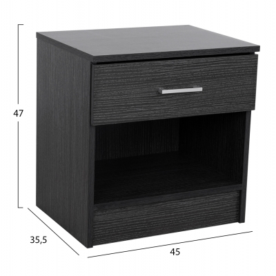ΚΟΜΟΔΙΝΟ ΜΕ 1 ΣΥΡΤΑΡΙ LANEY ZEBRANO 45x35,5x47Υ εκ. HM2345.02 ΚΟΜΟΔΙΝΟ ΜΕ 1 ΣΥΡΤΑΡΙ LANEY ZEBRANO 45x35,5x47Υ εκ. HM2345.02