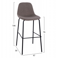 ΣΚΑΜΠΟ VINCENT HM8579.03 ΜΕ ΜΕΤΑΛΛΙΚΟ ΣΚΕΛΕΤΟ ΚΑΙ ΥΦΑΣΜΑ ΣΕ ΚΑΦΕ ΧΡΩΜΑ 47Χ50Χ106Υεκ. ΣΚΑΜΠΟ VINCENT HM8579.03 ΜΕ ΜΕΤΑΛΛΙΚΟ ΣΚΕΛΕΤΟ ΚΑΙ ΥΦΑΣΜΑ ΣΕ ΚΑΦΕ ΧΡΩΜΑ 47Χ50Χ106Υεκ.