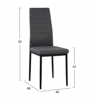 ΚΑΡΕΚΛΑ ΜΕΤΑΛΛΙΚΗ LADY HM0037.20 ΓΚΡΙ ΥΦΑΣΜΑ ΜΕΤΑΛΛΙΚΟ ΣΚΕΛΕΤΟ K/D 40x48x95 ΚΑΡΕΚΛΑ ΜΕΤΑΛΛΙΚΗ LADY HM0037.20 ΓΚΡΙ ΥΦΑΣΜΑ ΜΕΤΑΛΛΙΚΟ ΣΚΕΛΕΤΟ K/D 40x48x95