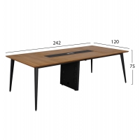 ΓΡΑΦΕΙΟ ΕΠΑΓΓΕΛΜΑΤΙΚΟ ΣΥΝΕΔΡΙΑΣΕΩΝ SUPREME HM2355 ΜΕΛΑΜΙΝΗ-ΜΕΤΑΛ.ΠΟΔΙΑ 242Χ120Χ75Yεκ ΓΡΑΦΕΙΟ ΕΠΑΓΓΕΛΜΑΤΙΚΟ ΣΥΝΕΔΡΙΑΣΕΩΝ SUPREME HM2355 ΜΕΛΑΜΙΝΗ-ΜΕΤΑΛ.ΠΟΔΙΑ 242Χ120Χ75Yεκ