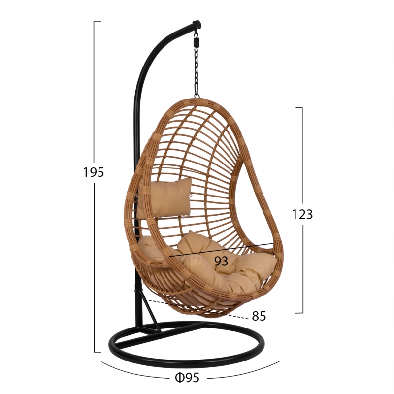 ΚΡΕΜΑΣΤΗ ΠΟΛΥΘΡΟΝΑ ΦΩΛΙΑ CALLIE HM5541.01 ΜΕ WICKER & ΜΑΞΙΛΑΡΙΑ ΜΠΕΖ Φ95Χ195Υ εκ. ΚΡΕΜΑΣΤΗ ΠΟΛΥΘΡΟΝΑ ΦΩΛΙΑ CALLIE HM5541.01 ΜΕ WICKER & ΜΑΞΙΛΑΡΙΑ ΜΠΕΖ Φ95Χ195Υ εκ.