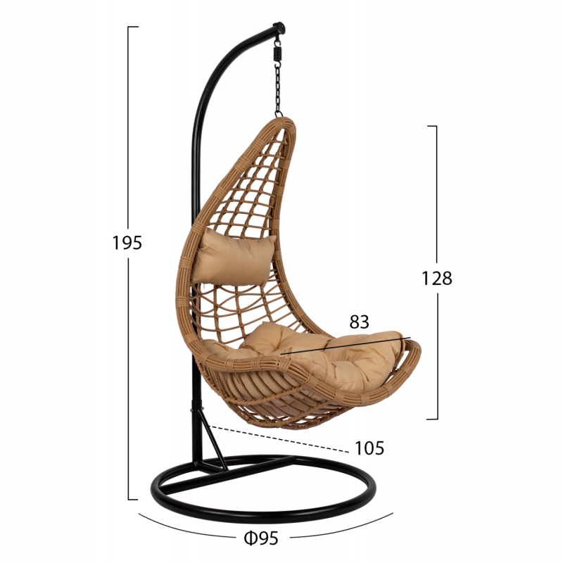 ΚΡΕΜΑΣΤΗ ΦΩΛΙΑ LUCIA HM5676.01 ΜΕ WICKER&ΜΑΞΙΛΑΡΙΑ ΜΠΕΖ-ΜΑΥΡΟ ΜΕΤΑΛΛΟ Φ95Χ195Υεκ. ΚΡΕΜΑΣΤΗ ΦΩΛΙΑ LUCIA HM5676.01 ΜΕ WICKER&ΜΑΞΙΛΑΡΙΑ ΜΠΕΖ-ΜΑΥΡΟ ΜΕΤΑΛΛΟ Φ95Χ195Υεκ.