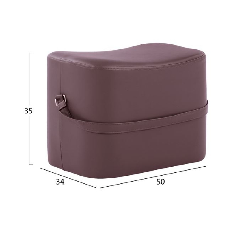 ΣΚΑΜΠΟ BEATE ΜΕ PU ΣΕ ΜΩΒ ΑΠΟΧΡΩΣΗ HM8630.16 50x34x35Y εκ. ΣΚΑΜΠΟ BEATE ΜΕ PU ΣΕ ΜΩΒ ΑΠΟΧΡΩΣΗ HM8630.16 50x34x35Y εκ.