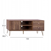 ΕΠΙΠΛΟ TV KAITLYN HM8652 ΚΑΡΥΔΙ ΜΕ ΧΡΥΣΟ 150x39,5x51,5Y εκ. ΕΠΙΠΛΟ TV KAITLYN HM8652 ΚΑΡΥΔΙ ΜΕ ΧΡΥΣΟ 150x39,5x51,5Y εκ.