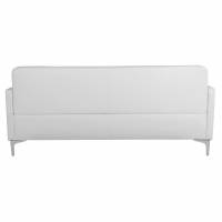 ΚΑΝΑΠΕΣ 3ΘΕΣΙΟΣ NELLIE HM3159.32 ΜΕ ΛΕΥΚΟ PU 163x71x71Υ εκ.