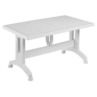 ΤΡΑΠΕΖΙ ΠΟΛΥΠΡΟΠΥΛΕΝΙΟΥ CORNWALL HM5738.01 ΛΕΥΚΟ 140X80X73.5Yεκ. ΤΡΑΠΕΖΙ ΠΟΛΥΠΡΟΠΥΛΕΝΙΟΥ CORNWALL HM5738.01 ΛΕΥΚΟ 140X80X73.5Yεκ.