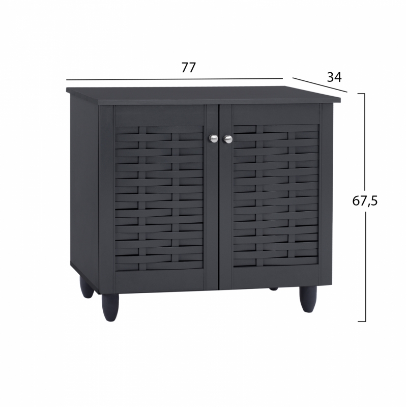 ΠΑΠΟΥΤΣΟΘΗΚΗ-ΝΤΟΥΛΑΠΙ ΞΥΛΙΝΗ CASSIOPE HM2208.10 ΓΚΡΙ 77Χ34Χ67.5εκ. ΠΑΠΟΥΤΣΟΘΗΚΗ-ΝΤΟΥΛΑΠΙ ΞΥΛΙΝΗ CASSIOPE HM2208.10 ΓΚΡΙ 77Χ34Χ67.5εκ.