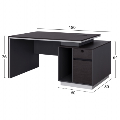 ΓΡΑΦΕΙΟ ΕΠΑΓΓΕΛΜΑΤΙΚΟ ΜΕ ΔΕΞΙΟ ΝΤΟΥΛΑΠΙ ROSEWOOD HM2113R 180X80X76Υ εκ. ΓΡΑΦΕΙΟ ΕΠΑΓΓΕΛΜΑΤΙΚΟ ΜΕ ΔΕΞΙΟ ΝΤΟΥΛΑΠΙ ROSEWOOD HM2113R 180X80X76Υ εκ.