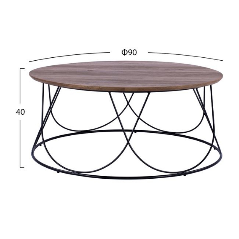 ΤΡΑΠΕΖΑΚΙ ΣΑΛΟΝΙΟΥ ZENA HM8690 MDF TOP ΜΕ ΜΕΤΑΛΛΙΚΟ ΜΑΥΡΟ ΣΚΕΛΕΤΟ Φ90Χ40Υ εκ. ΤΡΑΠΕΖΑΚΙ ΣΑΛΟΝΙΟΥ ZENA HM8690 MDF TOP ΜΕ ΜΕΤΑΛΛΙΚΟ ΜΑΥΡΟ ΣΚΕΛΕΤΟ Φ90Χ40Υ εκ.