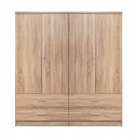 ΣΕΤ 2 ΤΜΧ ΝΤΟΥΛΑΠΑ 4ΦΥΛΛΗ ΜΕ 4 ΣΥΡΤΑΡΙΑ SONAMA 160X42X181 HM11349.02