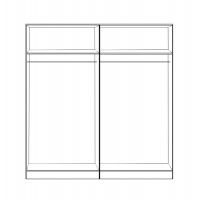 ΣΕΤ 2 ΤΜΧ ΝΤΟΥΛΑΠΑ 4ΦΥΛΛΗ SONAMA 160X42X181 HM11350.02 ΣΕΤ 2 ΤΜΧ ΝΤΟΥΛΑΠΑ 4ΦΥΛΛΗ SONAMA 160X42X181 HM11350.02