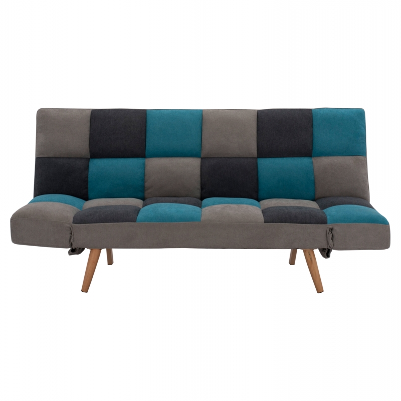 ΚΑΝΑΠΕΣ ΚΡΕΒΑΤΙ MULTICOLOR 3ΘΕΣΙΟΣ HM3167.11 182Χ80Χ88Υ εκ.